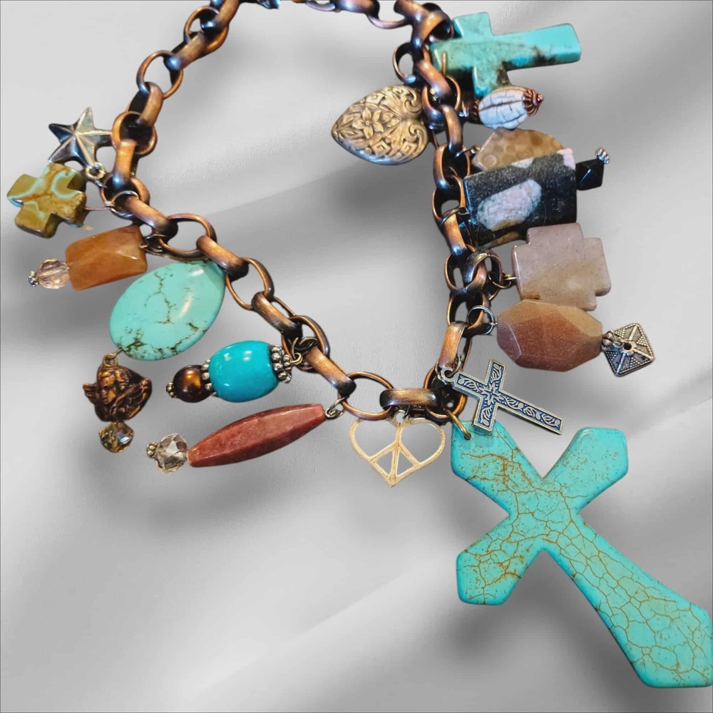 Turquoise Charm Bracelet